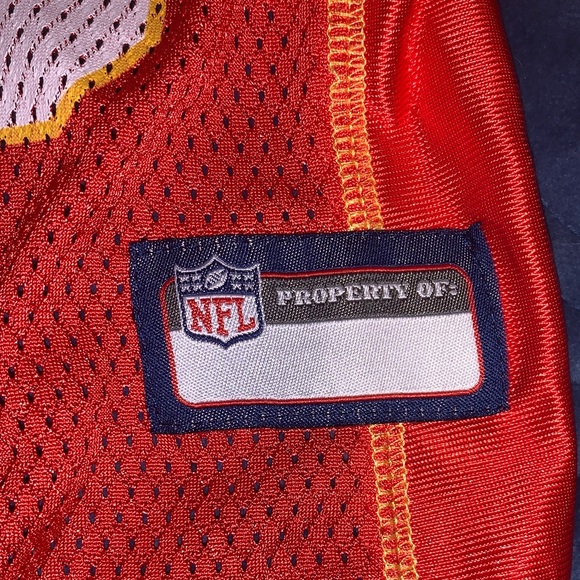NFL Dog Red and Yellow Chiefs Jersey - Medium - Picture 4 of 7